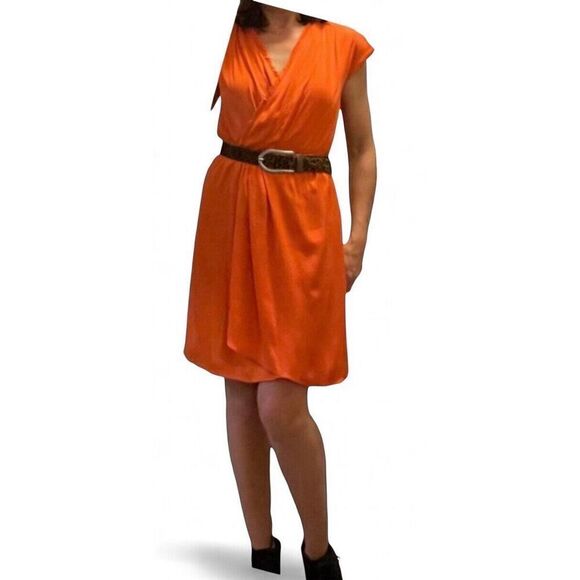 Antonio Melani Women’s Silk Linen Dress - Picture 2 of 11